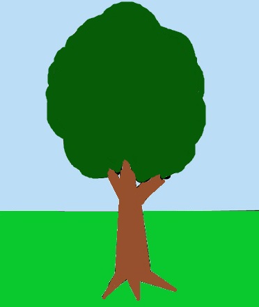 copacul si iarba